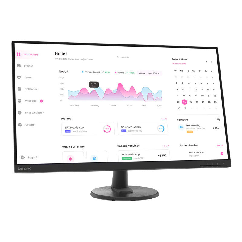 מסך מחשב-Lenovo IP monitor D32-40