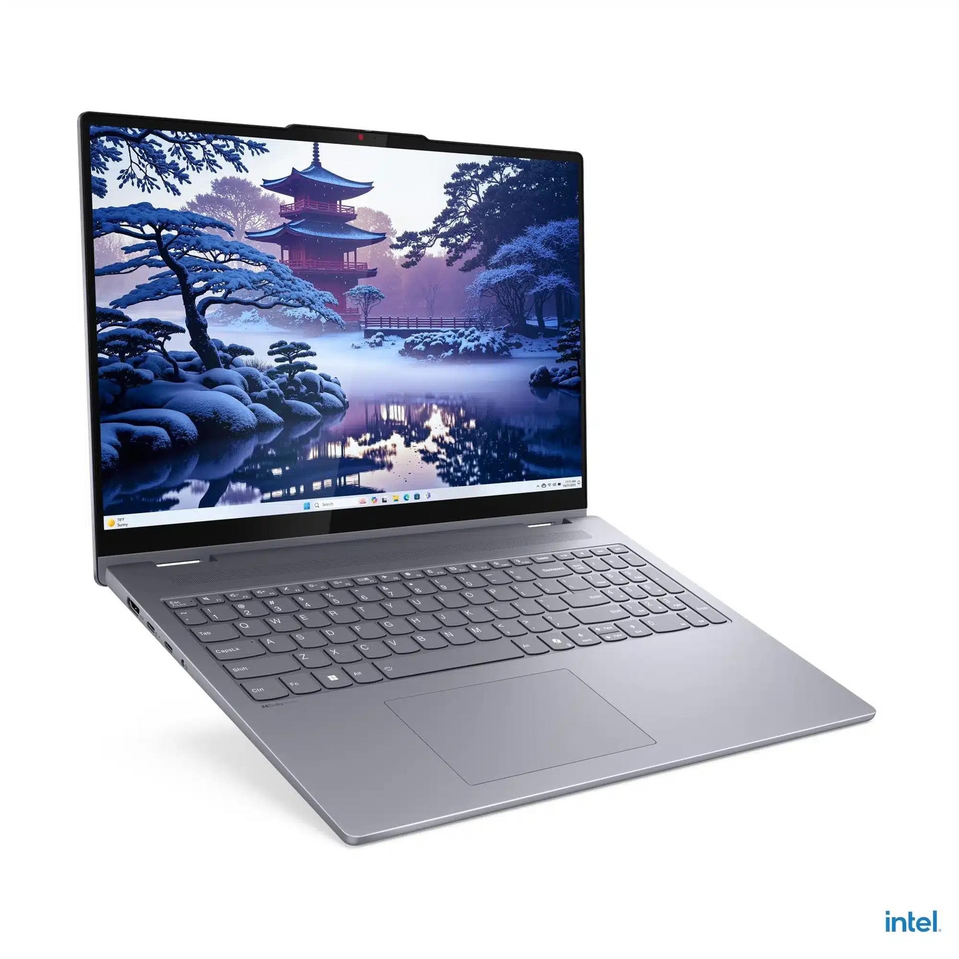 Lenovo IdeaPad 5 2-in-1 16IAL10 Luna Grey - front left view