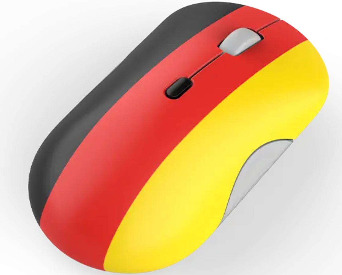 Lenovo 350 Bluetooth Silent Mouse Fan Edition Germany מבט צד