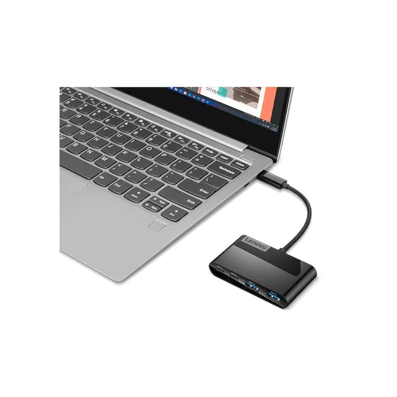 Lenovo Select 4-Port USB-C Hub מבט נוסף