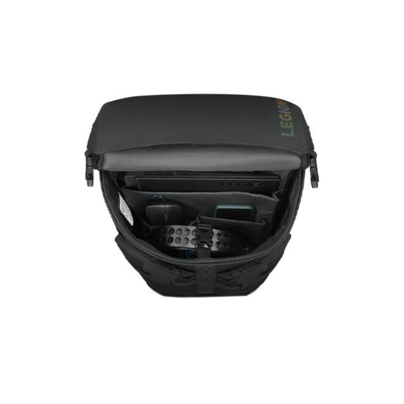 Lenovo Legion Active Gaming Backpack Black מבט צד