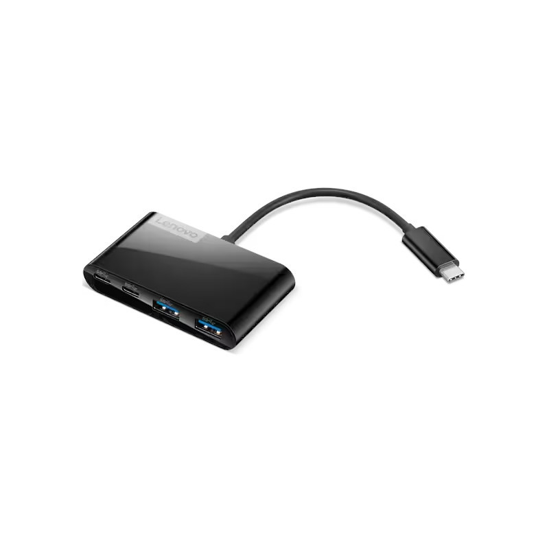 מפצל USB-C- Lenovo Select 4-Port USB-C Hub