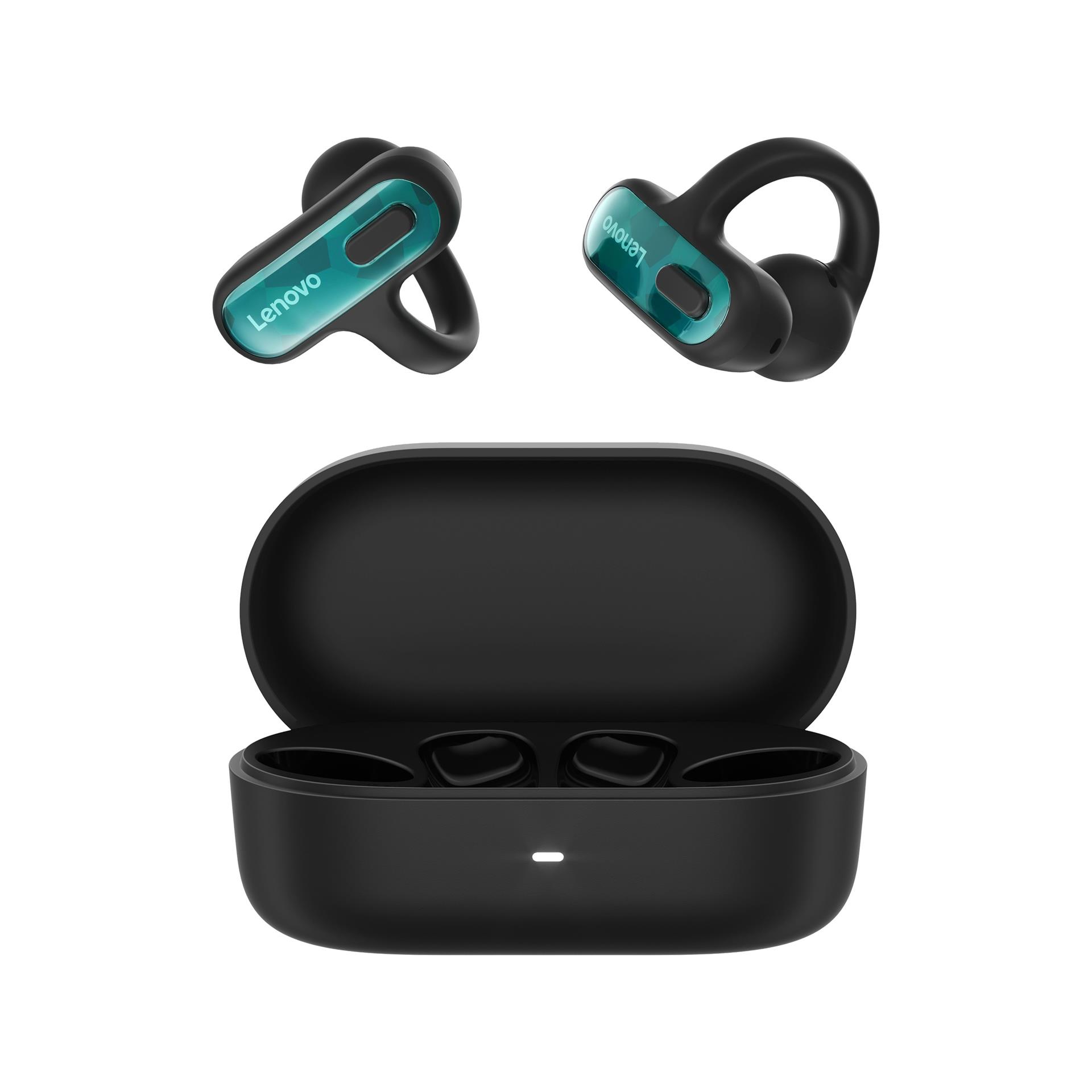 Lenovo Open-Ear Clip-on Earbuds X500 Black מבט צד