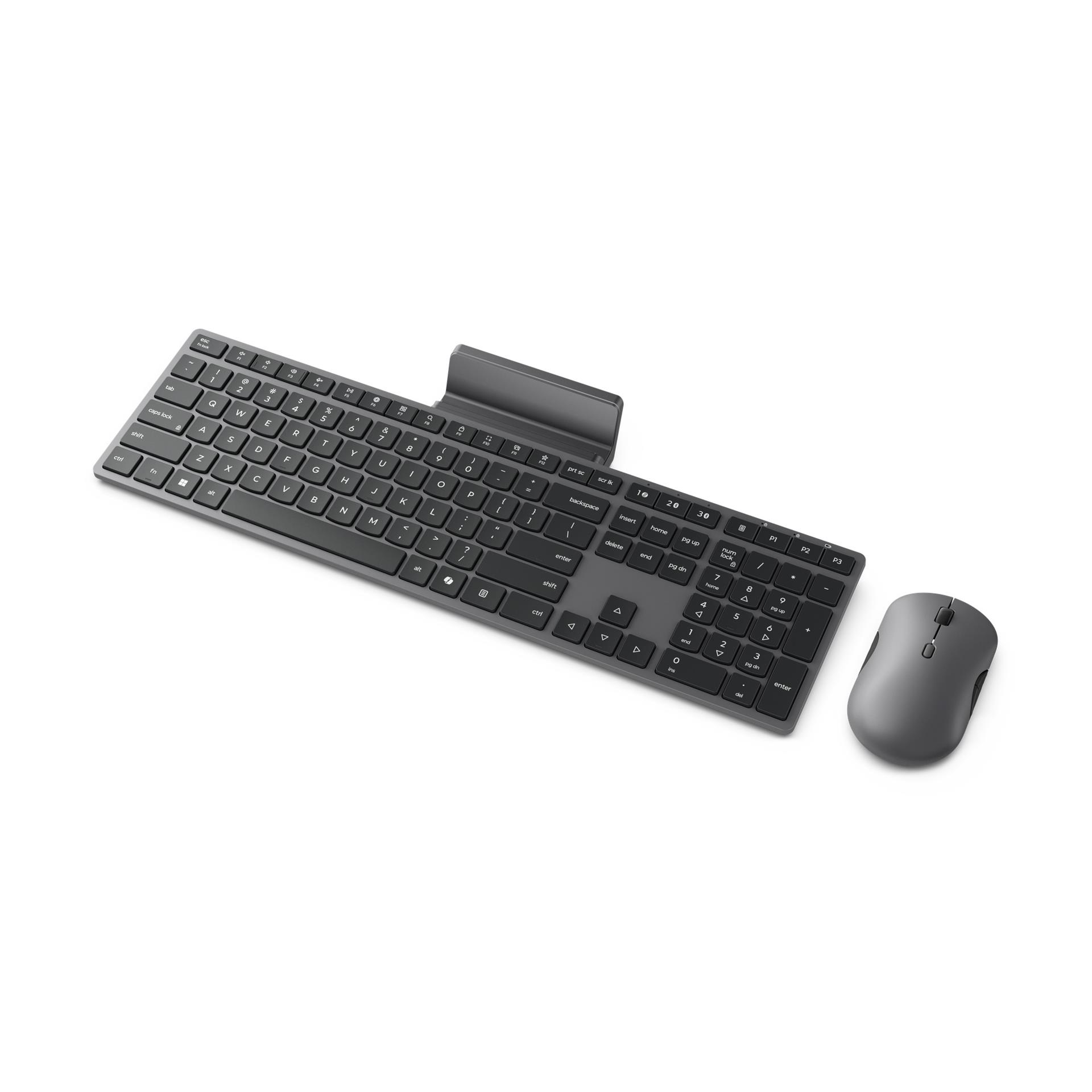 Lenovo 700 Modern Multi-Device Wireless Combo Luna Grey מבט נוסף