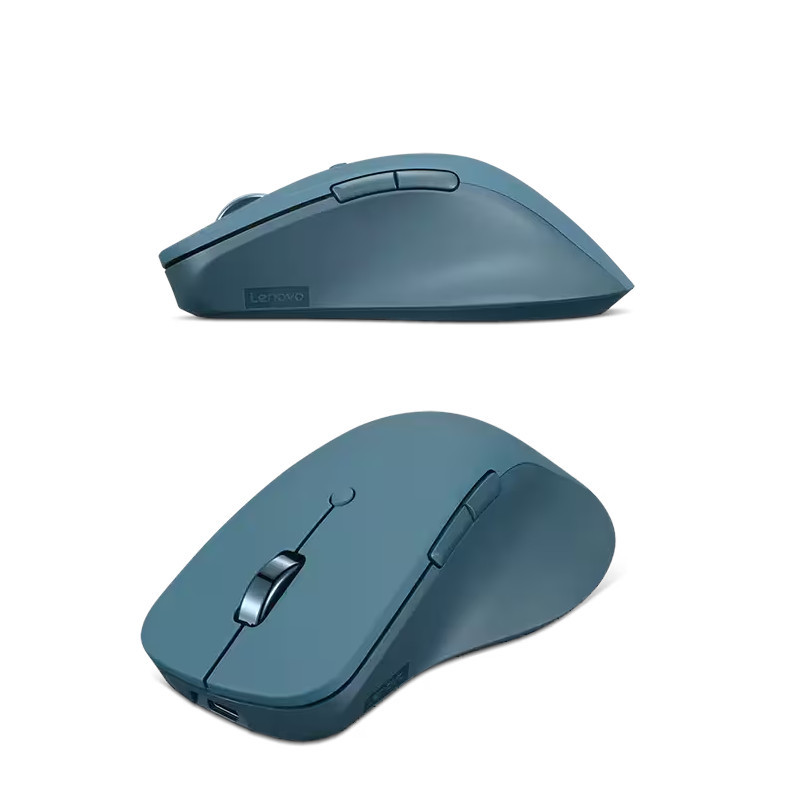 Lenovo Yoga Pro Bluetooth Rechargeable Mouse Tidal Teal מבט צד