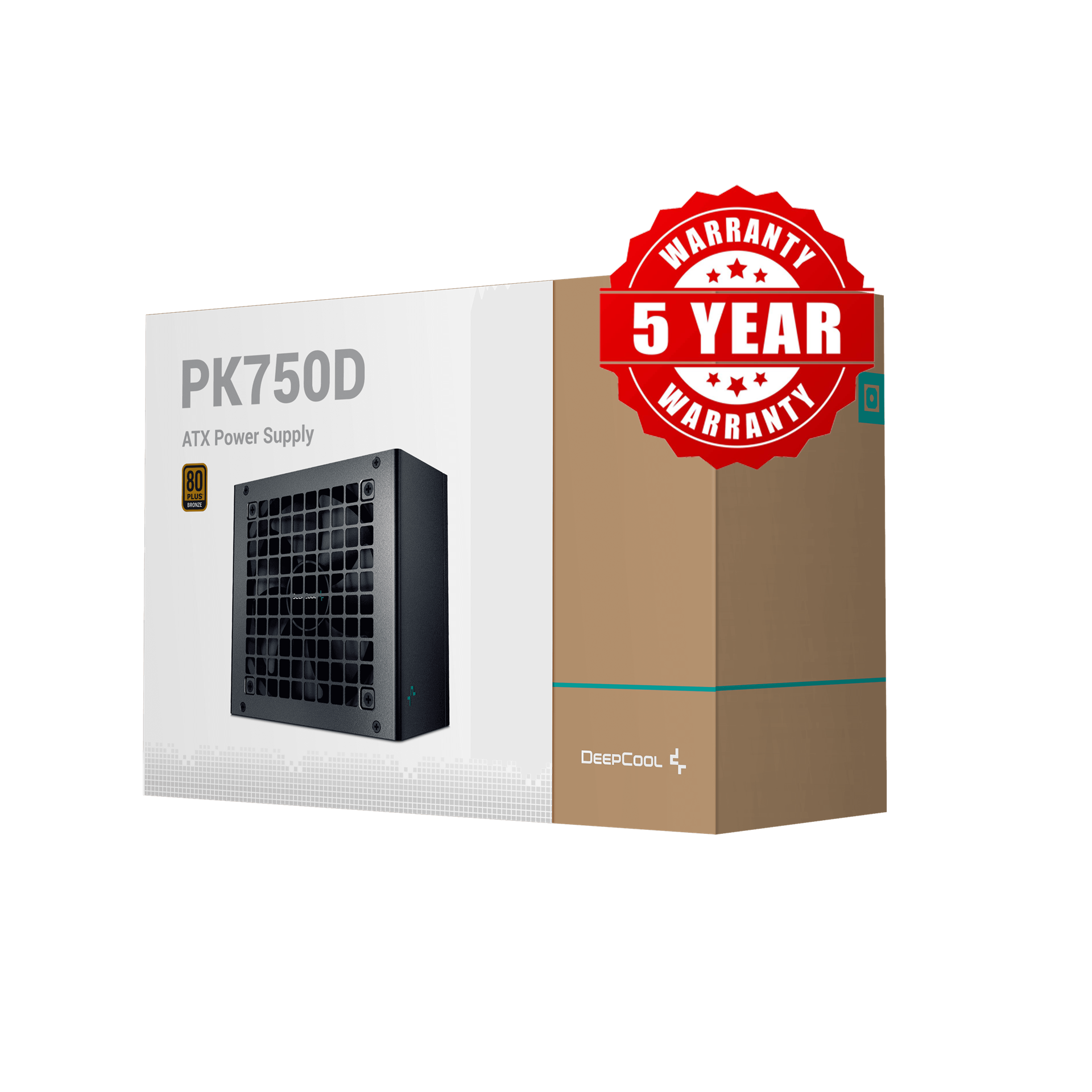 ספק כוח – DeepCool 750W 80PLUS Bronze PK750D