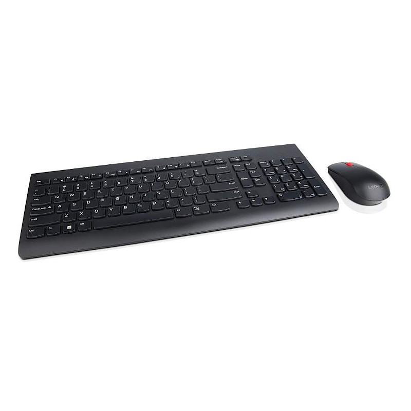 Lenovo 510 Wireless Combo Keyboard and Mouse Black מבט צד