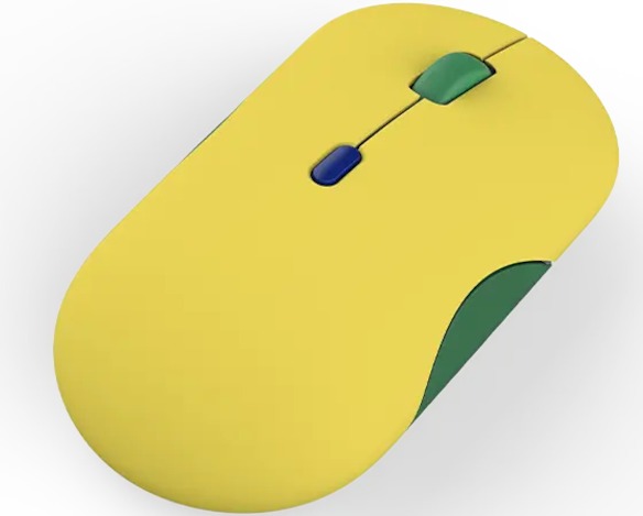 Lenovo 350 Bluetooth Silent Mouse Fan Edition Brazil מבט צד