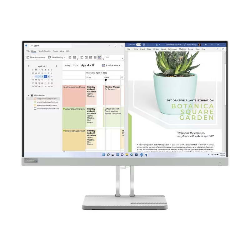 מסך מחשב-Lenovo IP monitor L24e-40